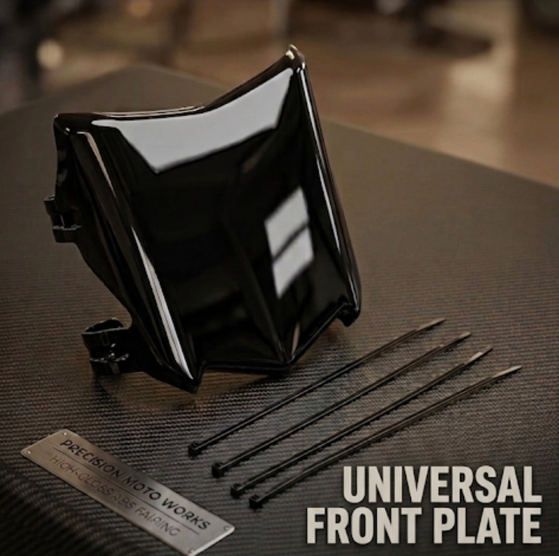 Glossy motocutz plate