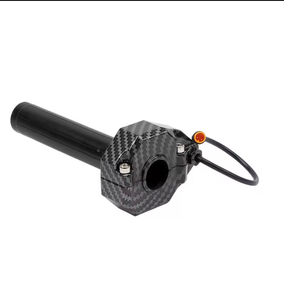 Carbon fiber Surron throttle plug, and play for Ridstar Q20
